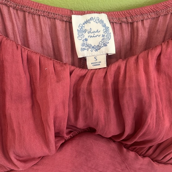 EUC Emorie Satin Back Tie Midi Dress - Picture 6 of 7